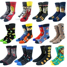 Moda Anime juego personaje divertido calle estilo calcetines novedad creativo Hip hop Unisex dibujos animados lindos calcetines para montar en monopatín(China)