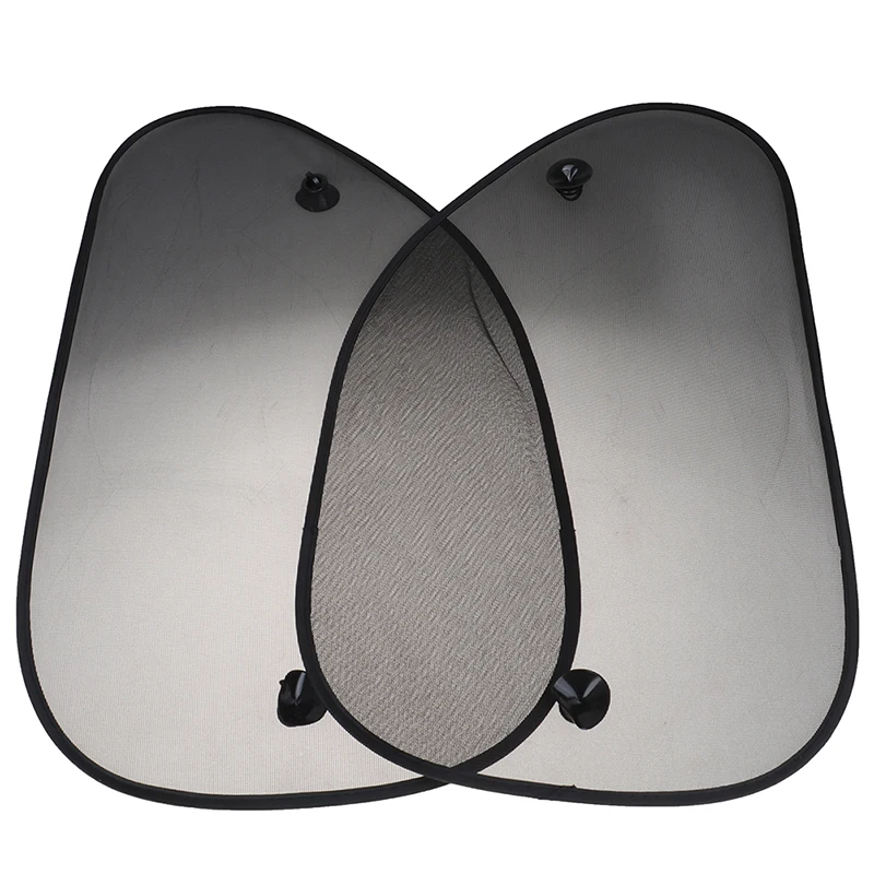 Hot sale 2X Car Side Window Sun Shade Curtain Rear Anti UV Kid Baby Block Mesh Applicable |