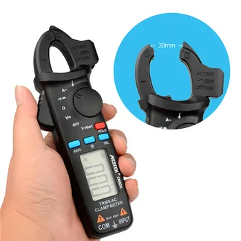 

CM82C Digital Clamp Meter Auto Range Multimeter AC/DC Pinza Amperimetrica TRMS Meter Voltage Resistance Current Tester