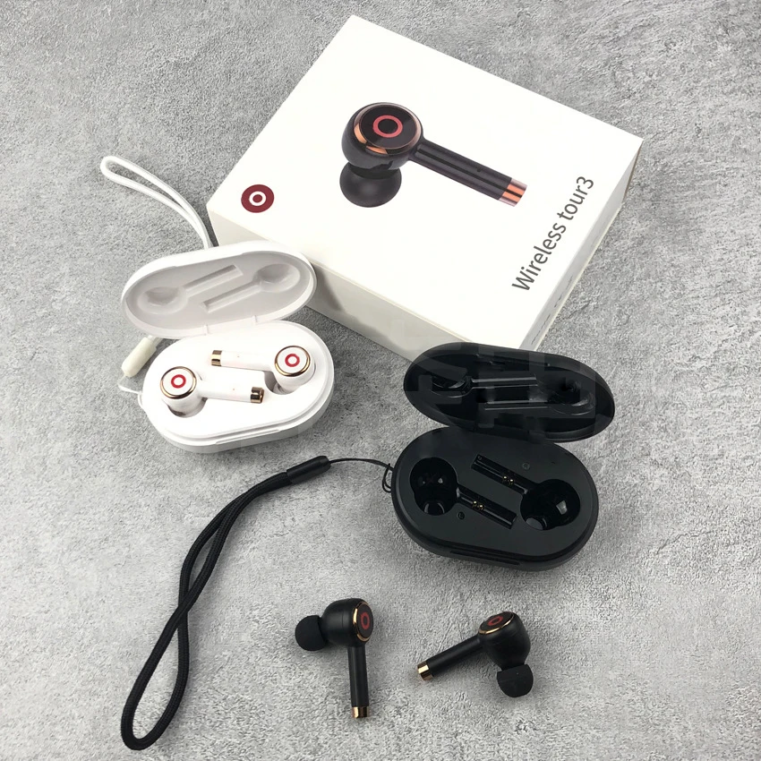 Earphone Bluetooth Nirkabel Bass 