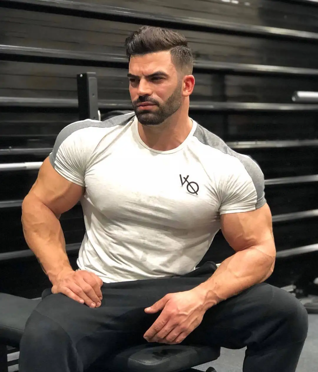 Muscle Dr. Brother летняя новая стильная Спортивная футболка для фитнеса, бега, фитнеса, повседневный костюм с короткими рукавами и шортами