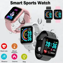 

Sports Smart Watch Heart Rate Blood Pressure Sleep Monitor Fitness Tracker Electronic Watch Smart Bracelet For Android And IOS