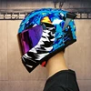 Professional safety double lens racing motorcycle helmet cross country full face helmet capaceteDOT approved casco moto ► Photo 3/6