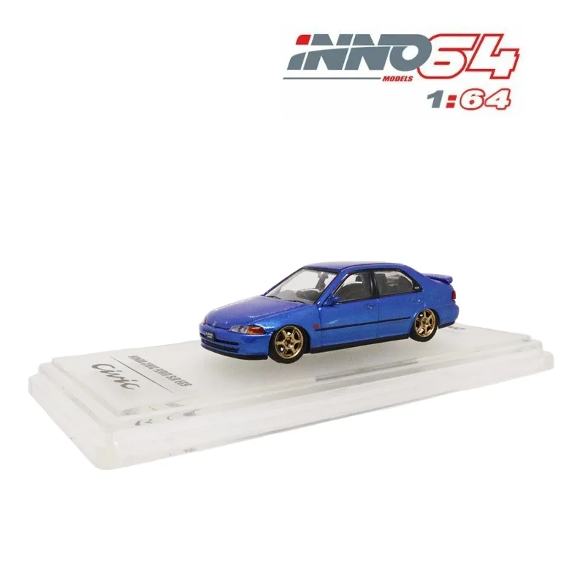 INNO64 1: 64 Honda Civic FERIO EG9 Синий литой модельный автомобиль