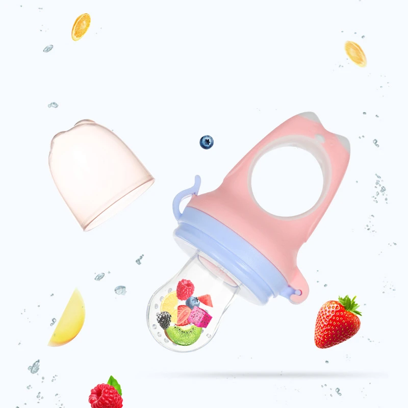 

Baby Owl Fruit And Vegetable Teether Bite Happy Fruit Food Supplement Silicone Bite Bag Feeding Tableware