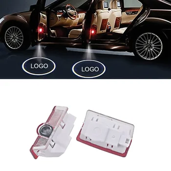 

For Mercedes amg LED welcome lamp car door light logo laser projector lighting emblem for Benz class E C W205 W176 W212 W213 177