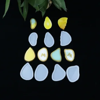 

7PCS/SET Pendant Silicone Mold Resin Silicone Mould Handmade Tool Epoxy Resin Molds New Arrival