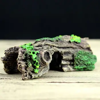 

Multipurpose Reptile Nest Aquarium Landscape Tree Hole Decorations Simulation