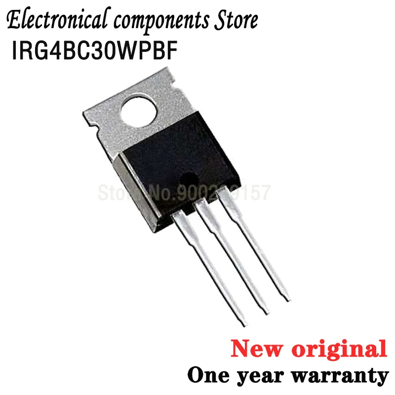 100% новый оригинальный один год гарантии 10 шт. IRG4BC30W G4BC30W IRG4BC30WPBF TO-220 600 в А |