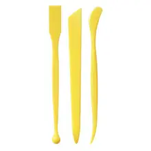 3 шт./компл. Пластик детская игра Сделай Сам художественная глиняная посуда полимера Пластилин инструменты для лепки