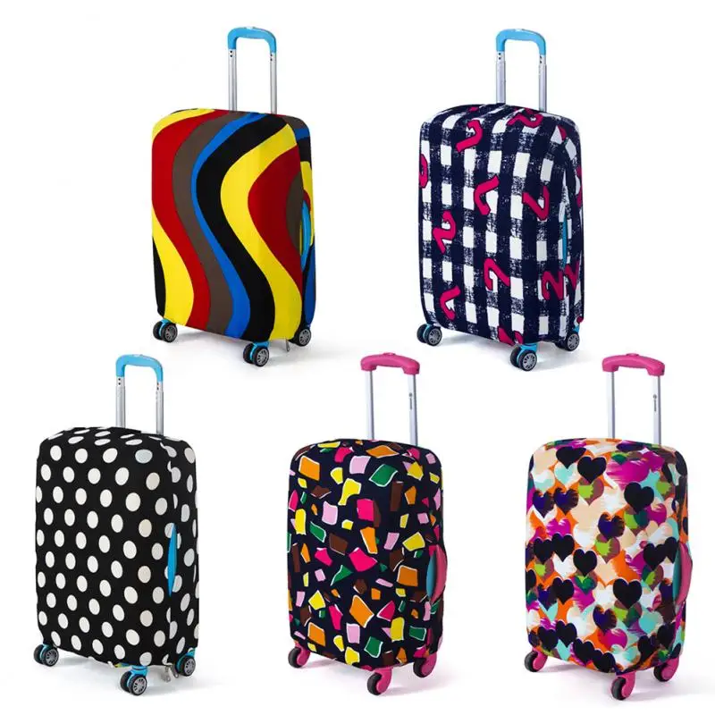 Suitcase Cover Luggage Protector Dust Cover 18-26inch Suitcase Trolley Case 5 Colors