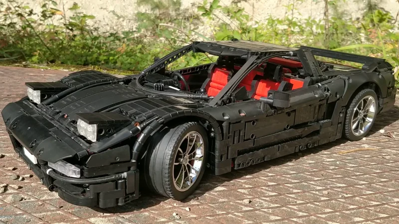 Legoins lepins научные и технологические строительные блоки moc 30093 Honor NSXs автомобиль