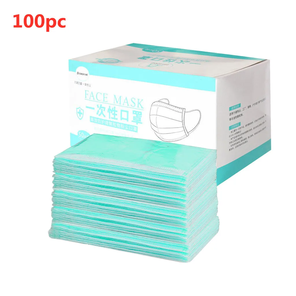 50/100pcs Green Disposable Individual Package High-quality Products