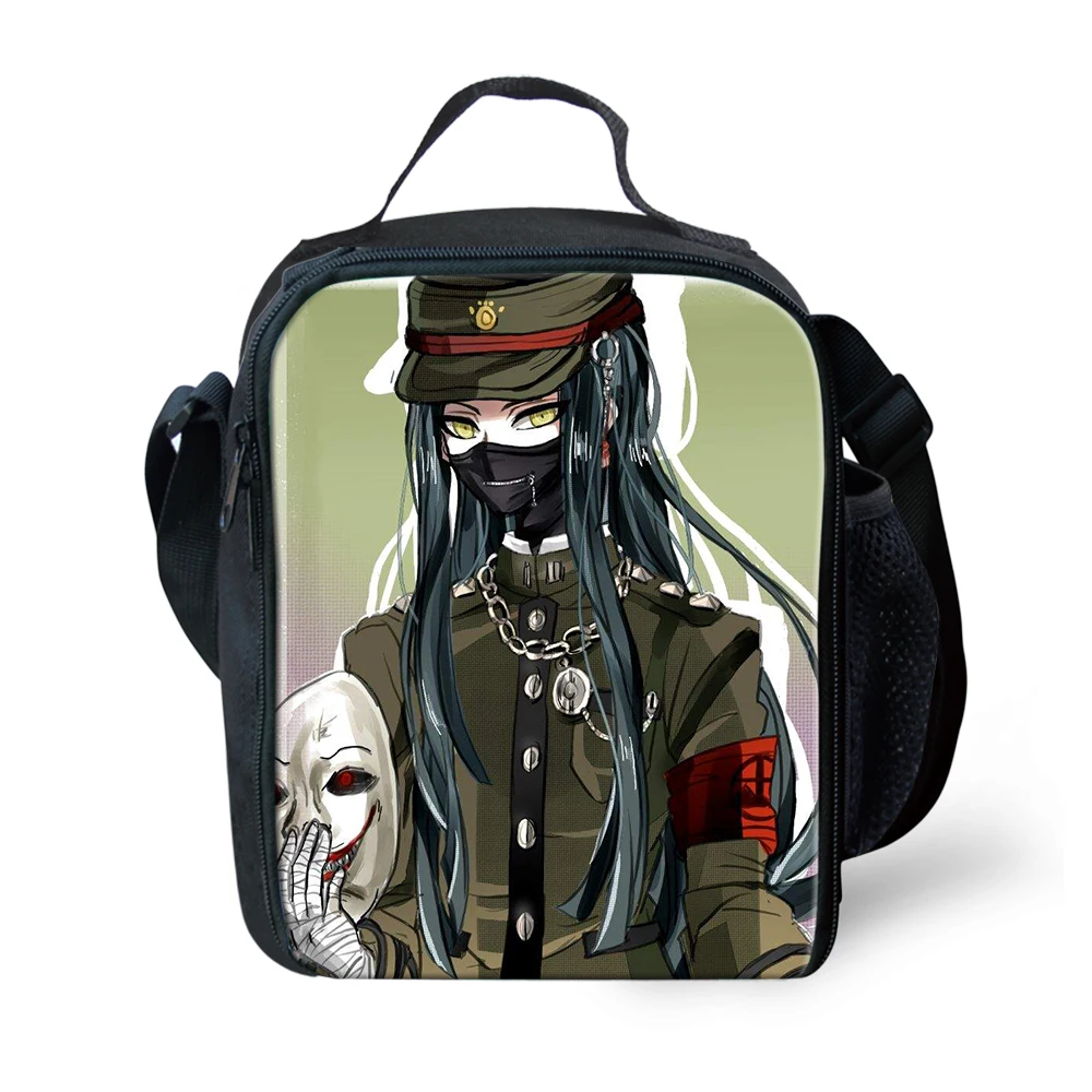 CDGX2453G Danganronpa сумка для обеда через плечо для мальчиков, Детская сумка-мессенджер, Термосумка для еды, сумка для пикника, Студенческая сумка на плечо с изоляцией - Цвет: CDGX2453G