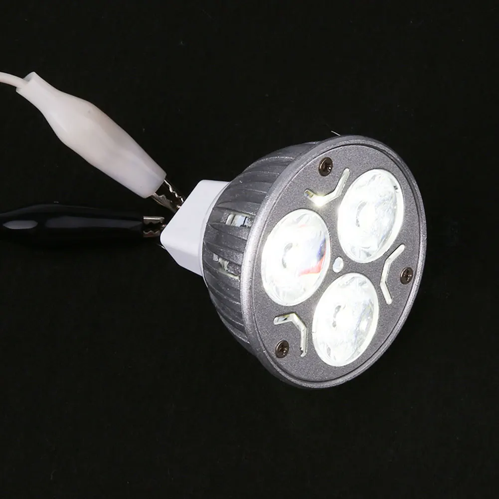 Яркий MR16-3x1-12V светильник точечной подсветки регулируемый имитация люменов лампочки