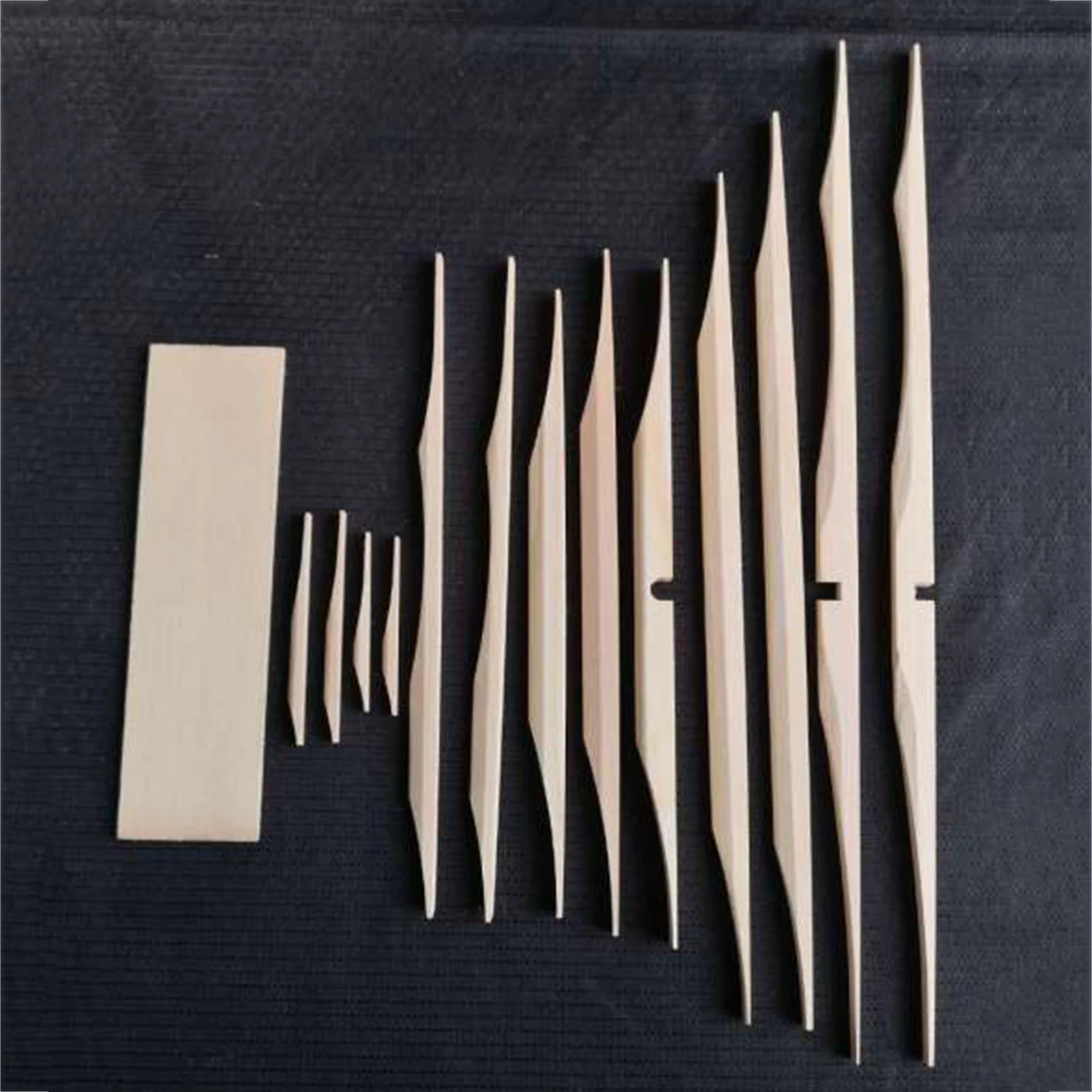 Spruce Brace Wood Kit for Acoustic Guitar Luthier DIY Accessory Parts