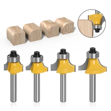 

1 Pc Shank Corner Round Over Router Bit 6mm With BearingMilling Cutter For Wood Woodwork Tungsten Carbide Home Tool