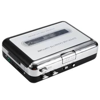 

USB Cassette to MP3 Converter Capture Portable Audio Tape-to-MP3 Music Player Switcher PUO88