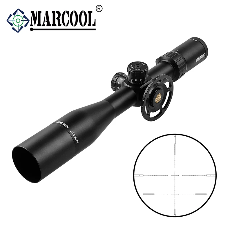 MARCOOL ALT 4 5 18X44 Коллиматорный прицел 1/10 MIL вторая фокальная плоскость тактический
