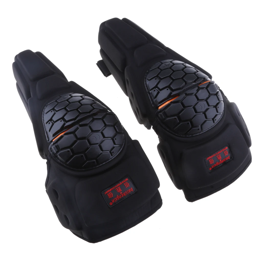 Summer Cool Black Motorcycle MTB Sports Knee Protector Guard Pads for Racing Riding Skating