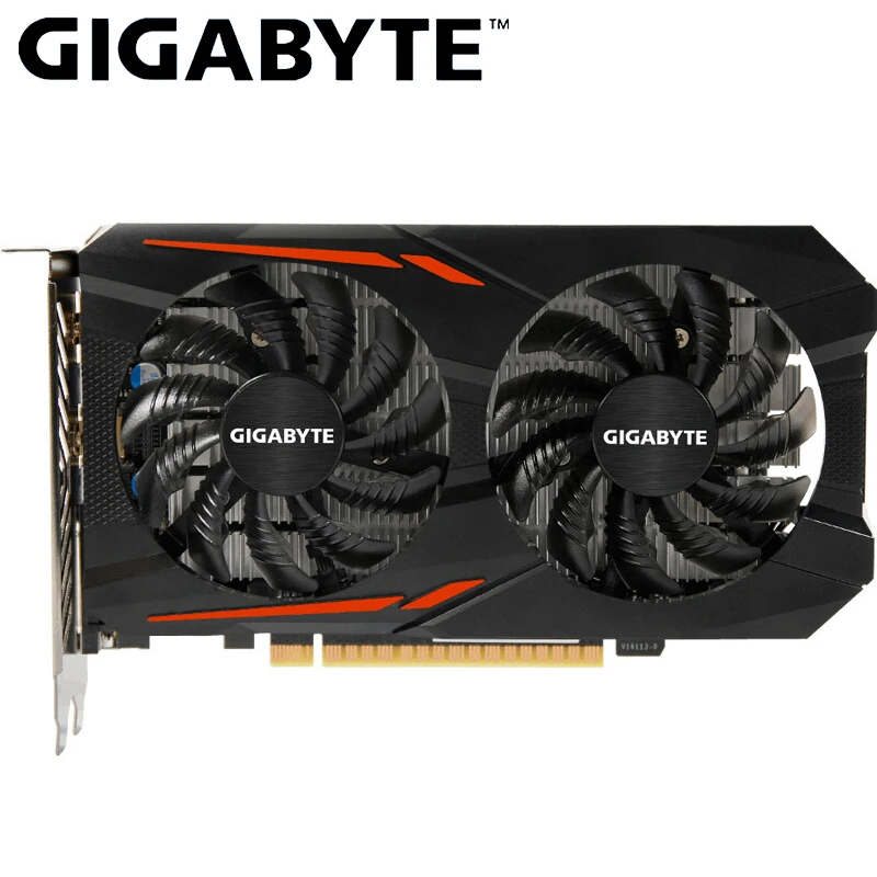 

Gigabyte Graphics Card GTX1050 CN Card with NVIDIA GeForce GTX 1050 GPU 2GB GDDR5 128 Bit Video Cards for PC Used Cards