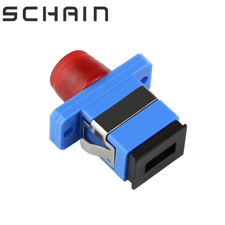 Fiber Optic Adapter FC-SC UPC Singlemode Simplex SM Adaptor Coupler FC/UPC-SC/UPC Plastic Hybrid Optical Fiber Connector Adapter Fiber Optic Adapter FC-SC UPC Singlemode Simplex SM Adaptor Coupler FC/UPC-SC/UPC Plastic Hybrid Optical Fiber Connector Adapter