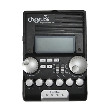 

Cherub WRW-106 Rhythm Trainer Drum Metronome, Black