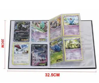 Новинка 2019 большая вместительность альбом для карт книга Pokemon держатель Покемон