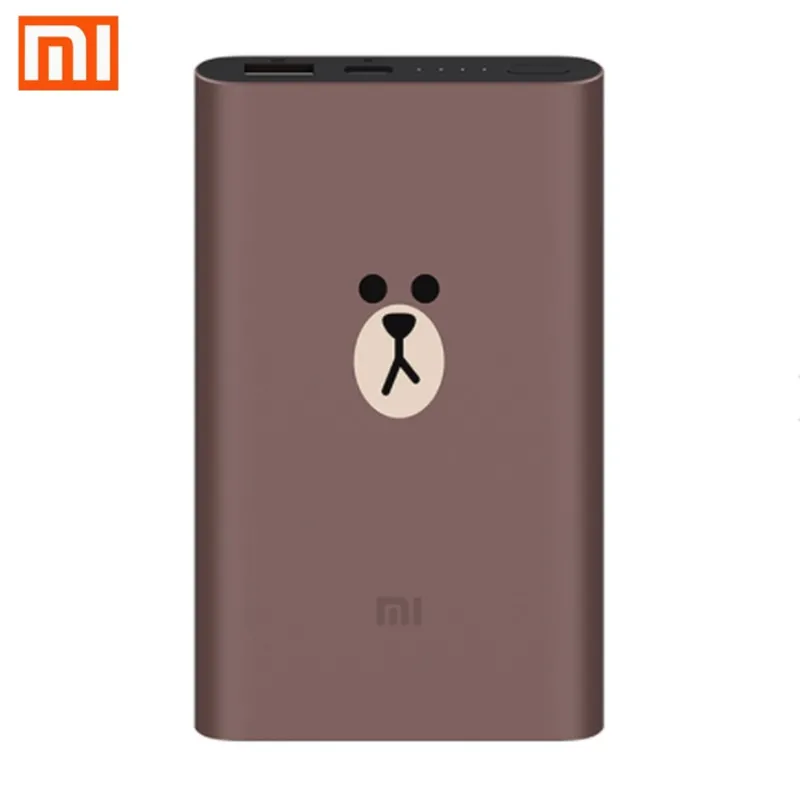 

Original Xiaomi Redmi Power Bank Brown Bear Limited Edition 10000mAh 18W Quick Charge Portable Charger