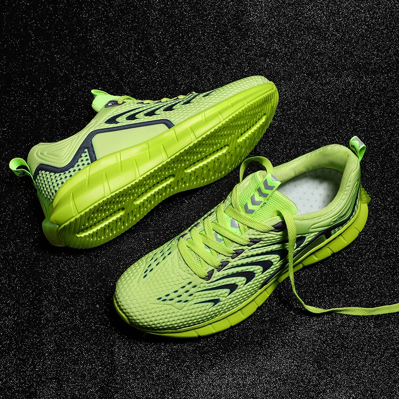 

Men's training shock absorption fitness running shoes high-quality flying sports shoes comfortable mesh breathable casual shoes