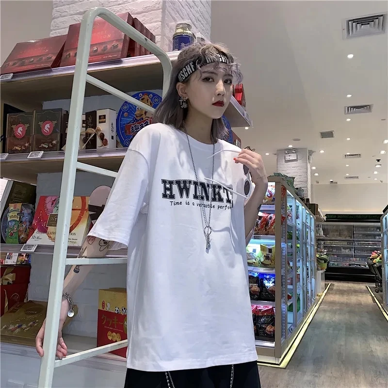 Street Rock Harajuku Gothic clothes clothing top vintage goth женские футболки Tee y2k T-shirt street aesthetic shirt Rap Tshirt