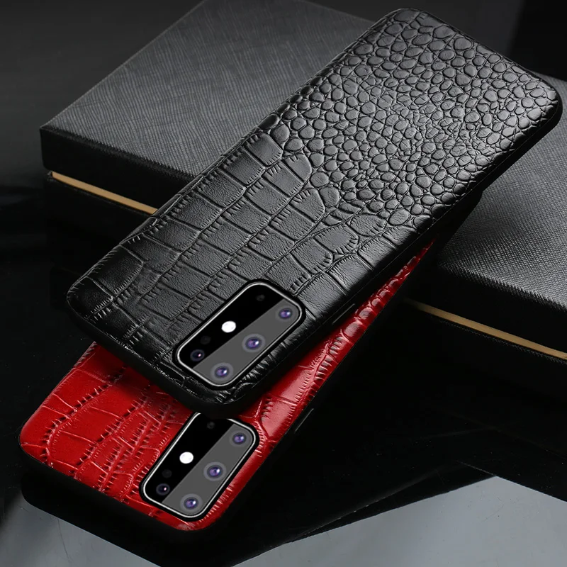 Чехол из натуральной кожи для телефона Samsung Galaxy S20 Ultra Plus A50 A51 A70 A60 S10 S10plus S9 note10 note9 A7