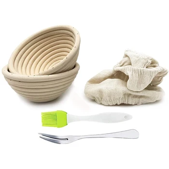 

Preserved Bread Basket Sourdough Baking Kit ,The Perfect Choice for Artisan Homemade Bread with Sourdough Beginners