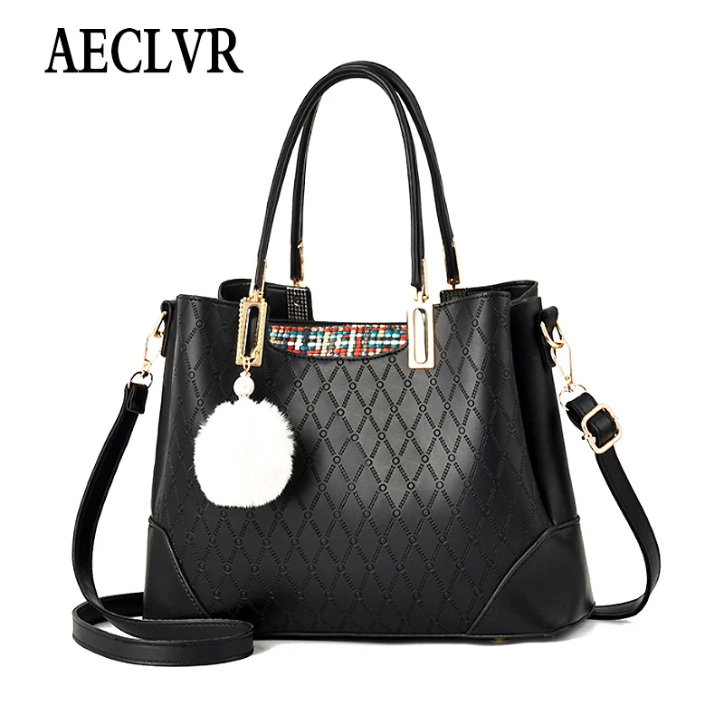 

AECLVR Tide Bags Female Style Sweet Lady Bags Oblique Shoulder Handbags Leisure Leather Tote High Quality Ladies Messenger Bag