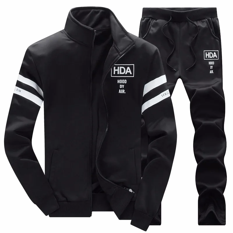 Fashion Men's Casual Sportwear Suit Autumn Spring Designer Embroidery Male Baseball Jersey Suit Men Leisure Suits 2 Pieces Sets Fashion Men's Casual Sportwear Suit Autumn Spring Designer Embroidery Male Baseball Jersey Suit Men Leisure Suits 2 Pieces Sets