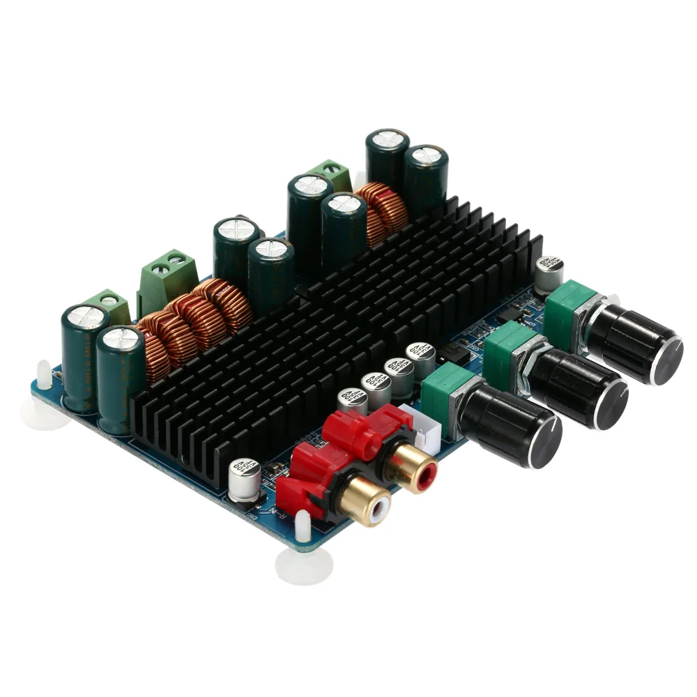 

Quality Sound Power Amplifier Board 2.1 Channel Digital Subwoofer Power Audio Amplifier for Home DC12V-26V 50W*2+100W TPA3116