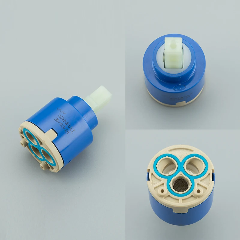 Faucet Valve Faucet Cartridge Mixer Tap Replacement 1PC Water saving Replacement Ceramic Spool Water Mixer Tap Faucet Cartridge Kitchen Bathroom Faucet Replace Mixing valve 35mm