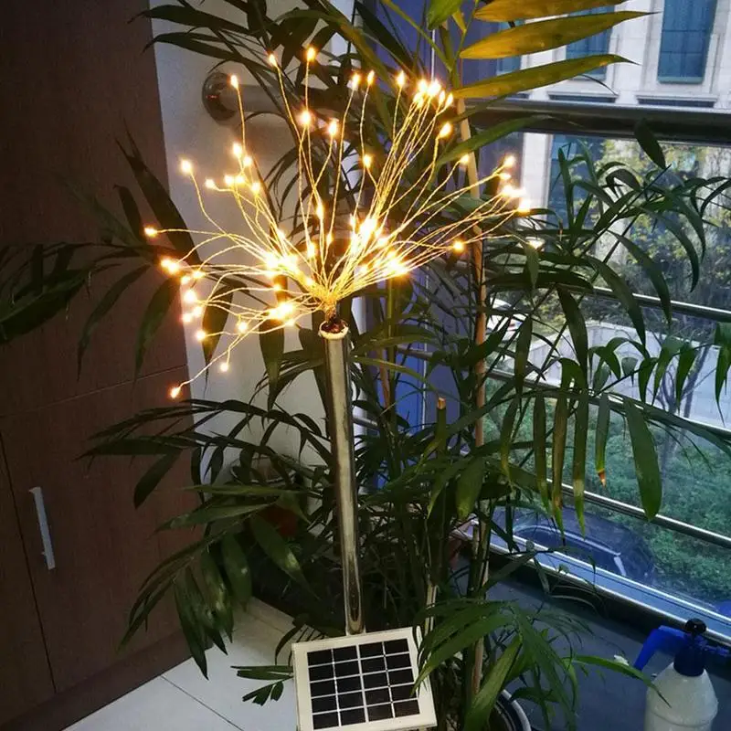 DIY открытый водонепроницаемый Рождественский светодиодный гирлянды фейерверк на батарейках декоративные сказочные огни для гирлянды Патио Свадьбы