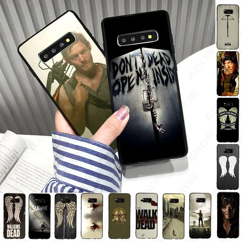 Чехол для телефона Ходячие мертвецы герой samsung galaxy s10 s20fe s9 s30 s20ultra s21plus note8 note9 note10plus