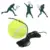 1pc Single Training Tennis Ball With Rope Bold Elastic Resistance Tennis Balls Durable Training Rubber J3S2