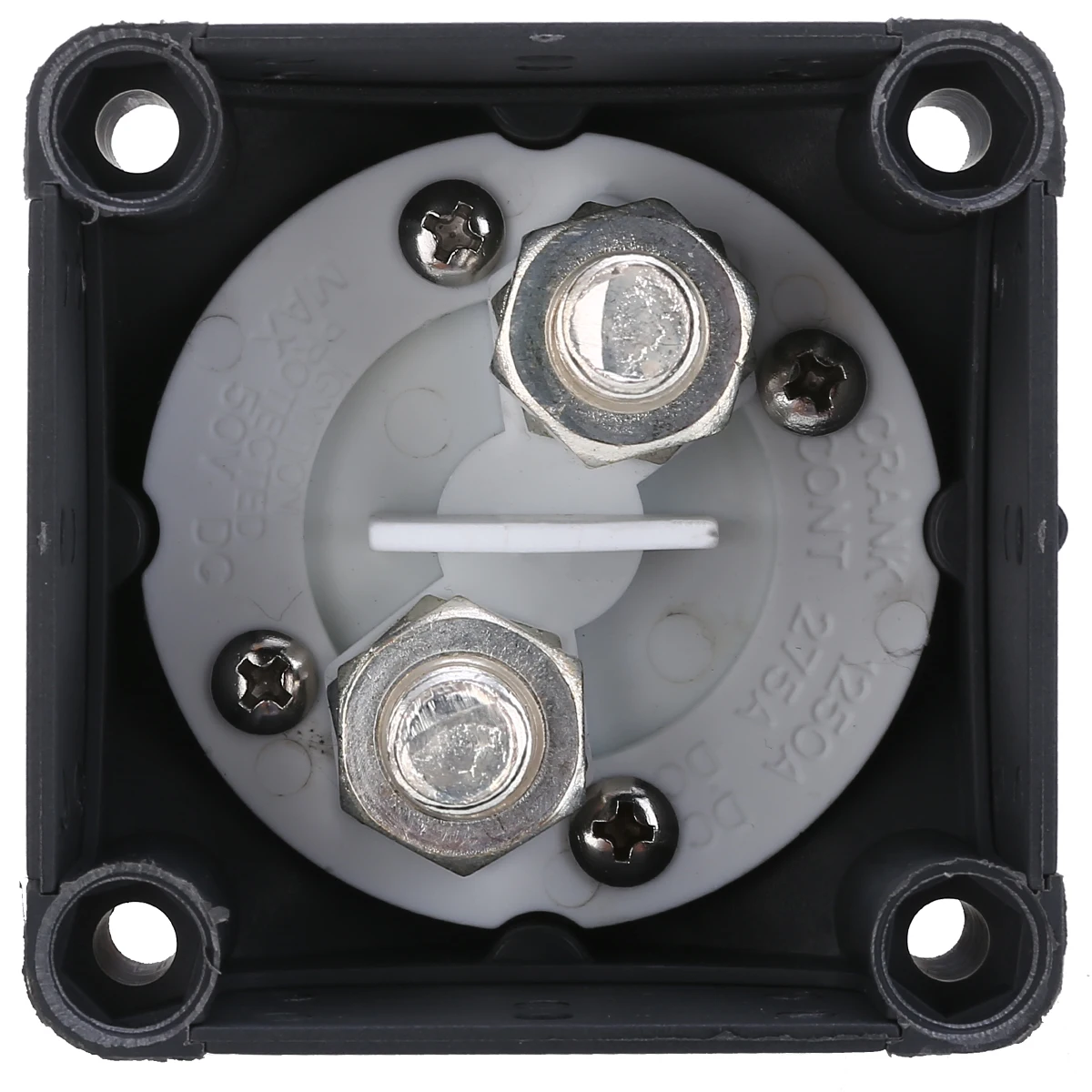 1pc 24V 600A Car Battery Isolator Main Battery Switch Emergency Stop Pole Disconnect Separator Switch for RV Boat 68 * 68 * 74mm