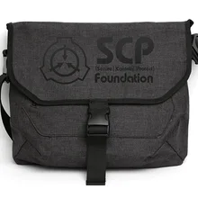 SCP Foundation Косплей Сумка Холщовая Сумка реквизит для фанатов коллекция подарок на Хэллоуин реквизит для косплея Прямая поставка