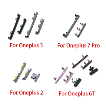 

10pcs/lot Side Keys Power and Volume Buttons Replacement For Oneplus 2 3 5 5t 6T 7 Pro
