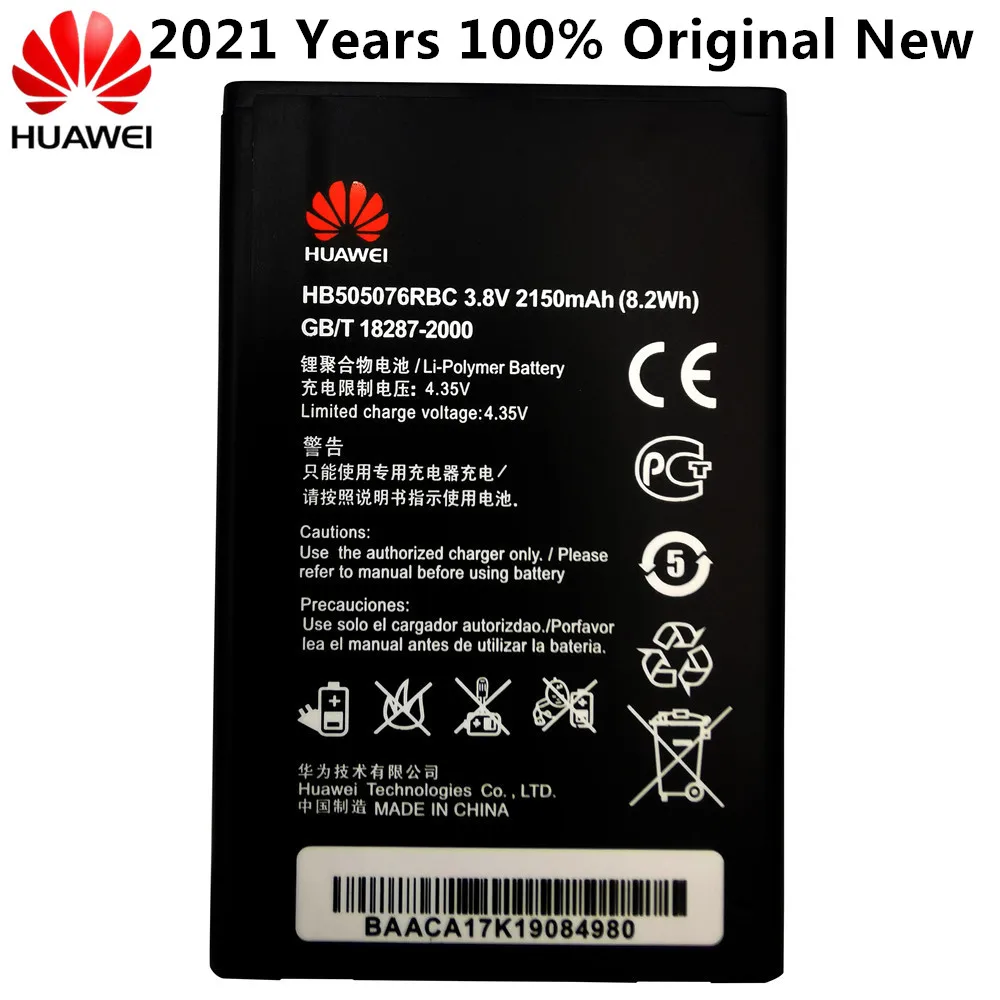 Оригинальный аккумулятор HB505076RBC литий-ионный телефона для Huawei G606 G610 G610S G700 G710 G716
