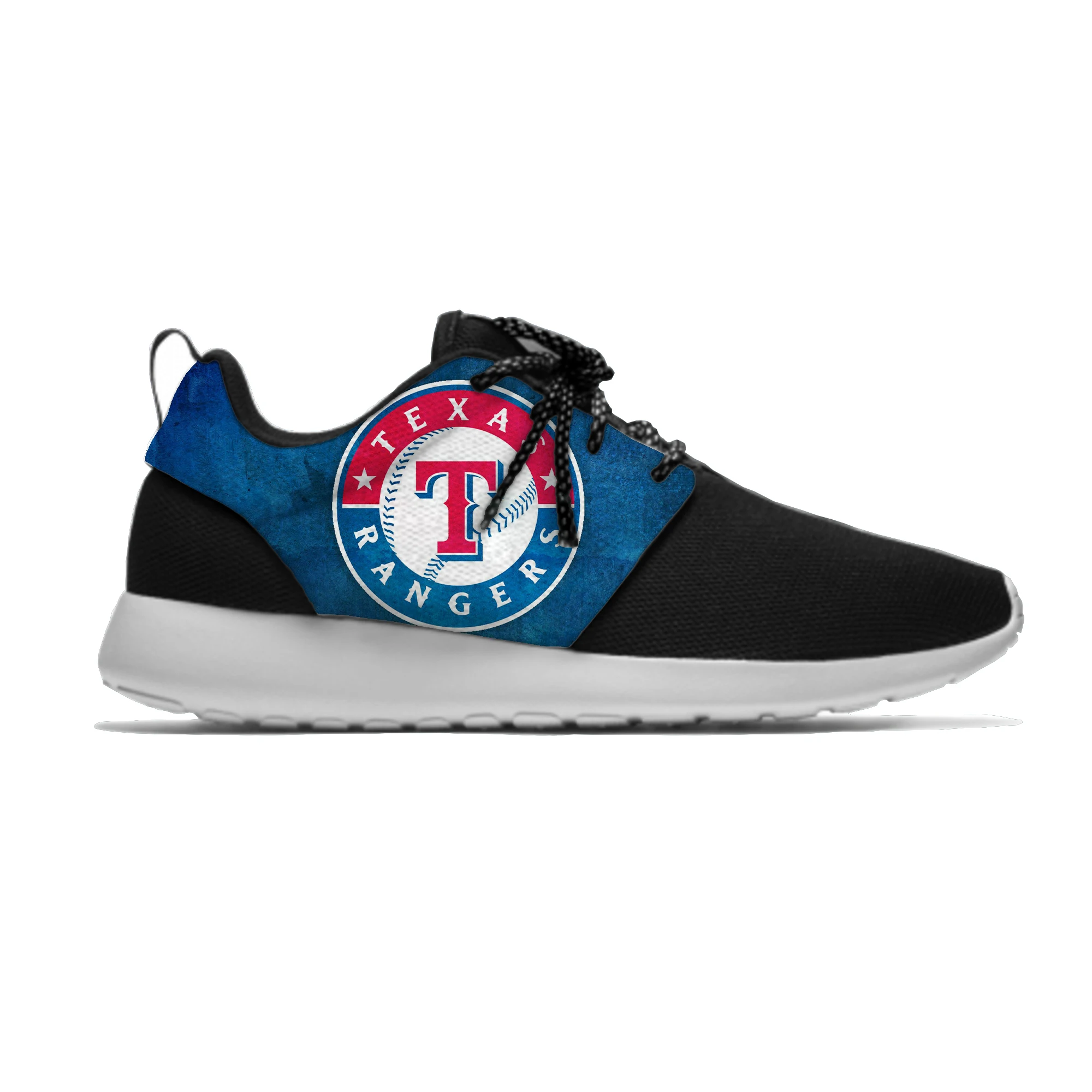 

Rangers Men/Women Fashion Lightweight Shoes Texas Baseball Fans Sport Meshy Shoes Running Breathable Casual Sneakers