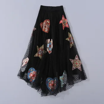 

A50547 Fashion women's Skirts 2020 Runway Luxury famous Brand European Design party style women's Clothing