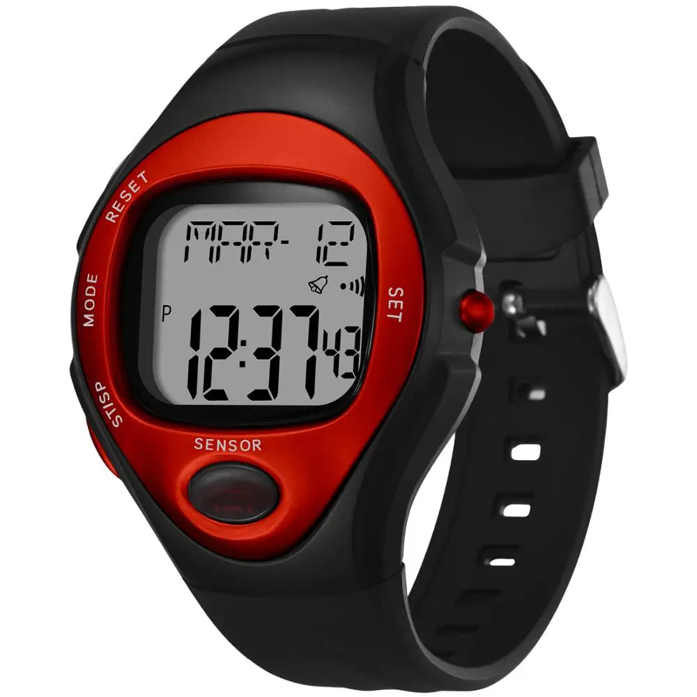 

2019 New Digital Watch Electronic Sports Multifunction LED Watch Date Clock Heart Rate Relogio Masculino Casual Men's Watch