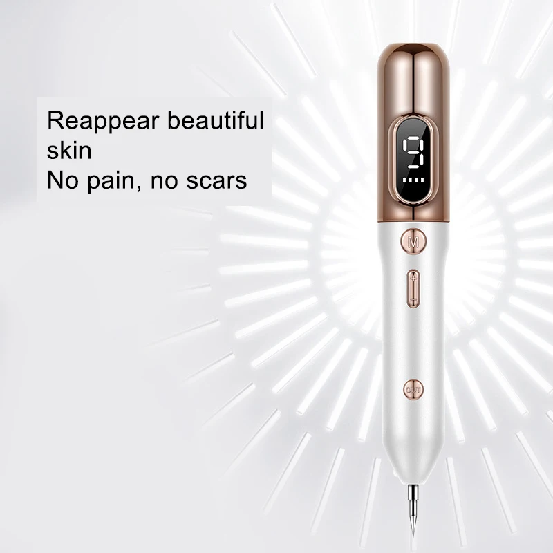 

Electric Beauty For Removing Black Dots Pen With LED Screen Display Remove Mole Cleaner Face Whitening Cosmetic Device