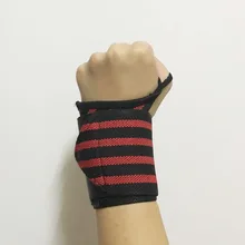 Бинты намотки эластичность давление Bracer Спорт фитнес тяжелая атлетика наручные цветные полосы Регулируемый Bracer