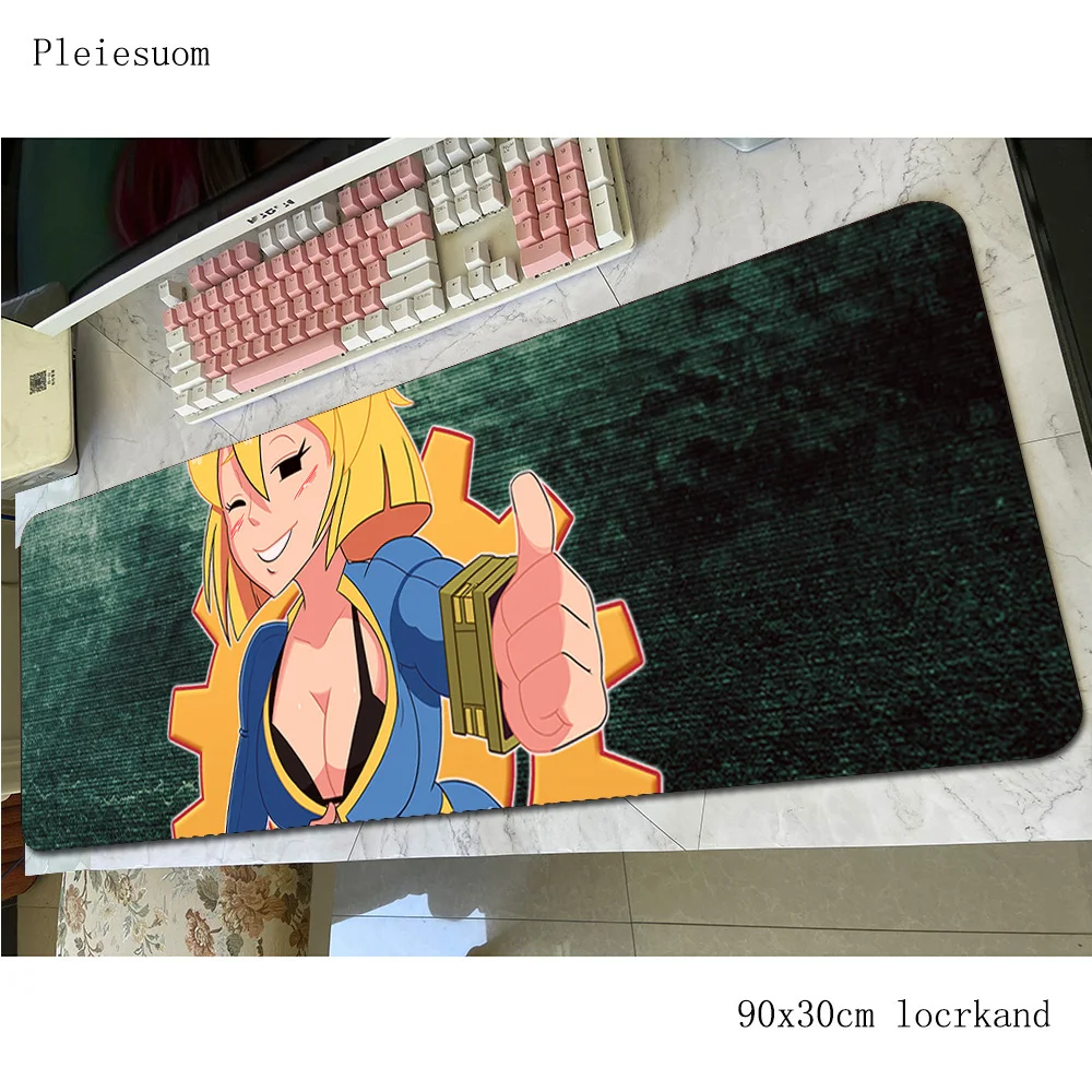 fallout mouse pad 90x30cm gaming mousepad anime home office notbook desk mat Mass pattern padmouse games pc gamer mats | Компьютеры и
